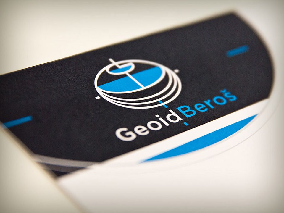 Vizualni identitet tvrtke Geoid Beroš