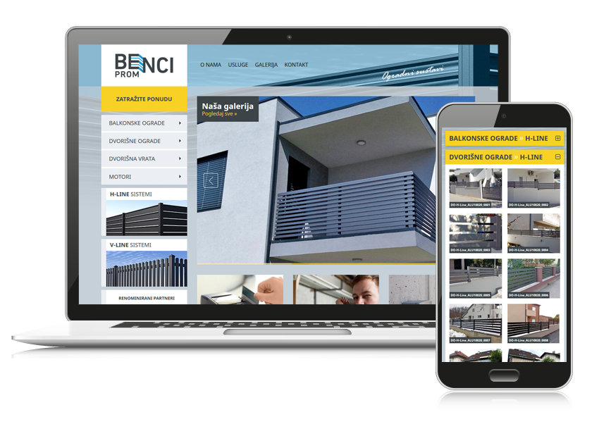 Benci web responsive