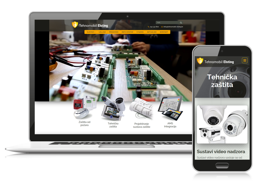 Tehnomobil web responsive