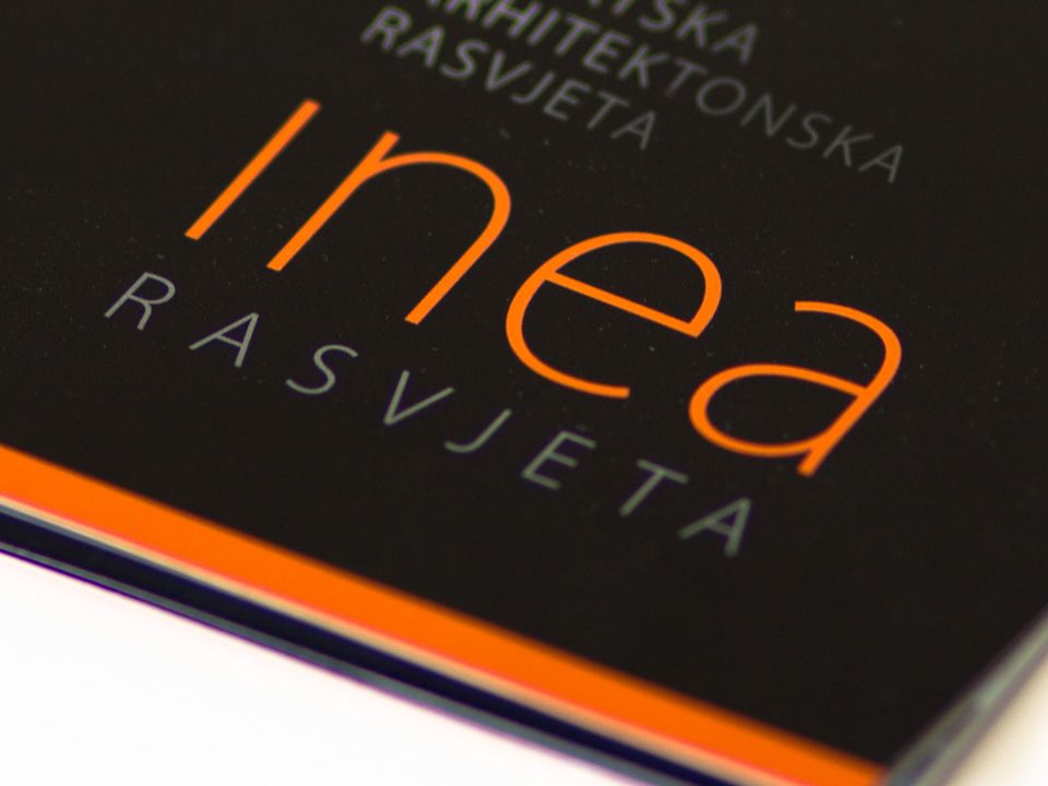 Inea lighting catalog design