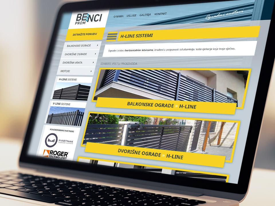 Benci-prom website