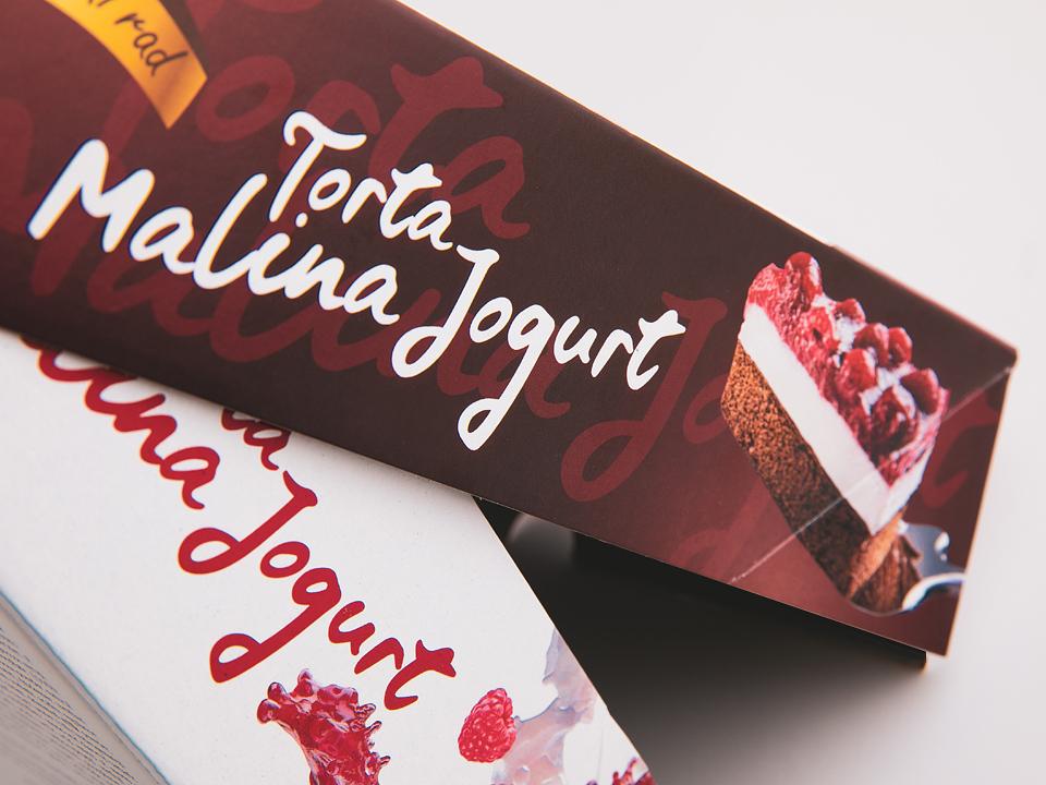 Dizajn ambalaže za tortu Ekos Cakes