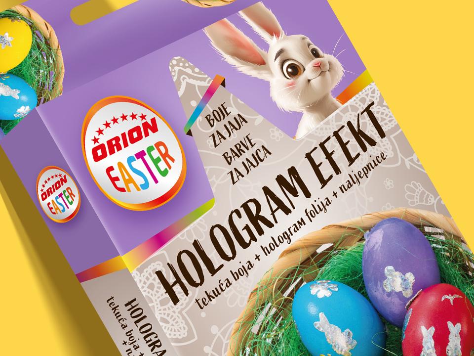 Dizajn Uskršnjih setova za bojanje jaja