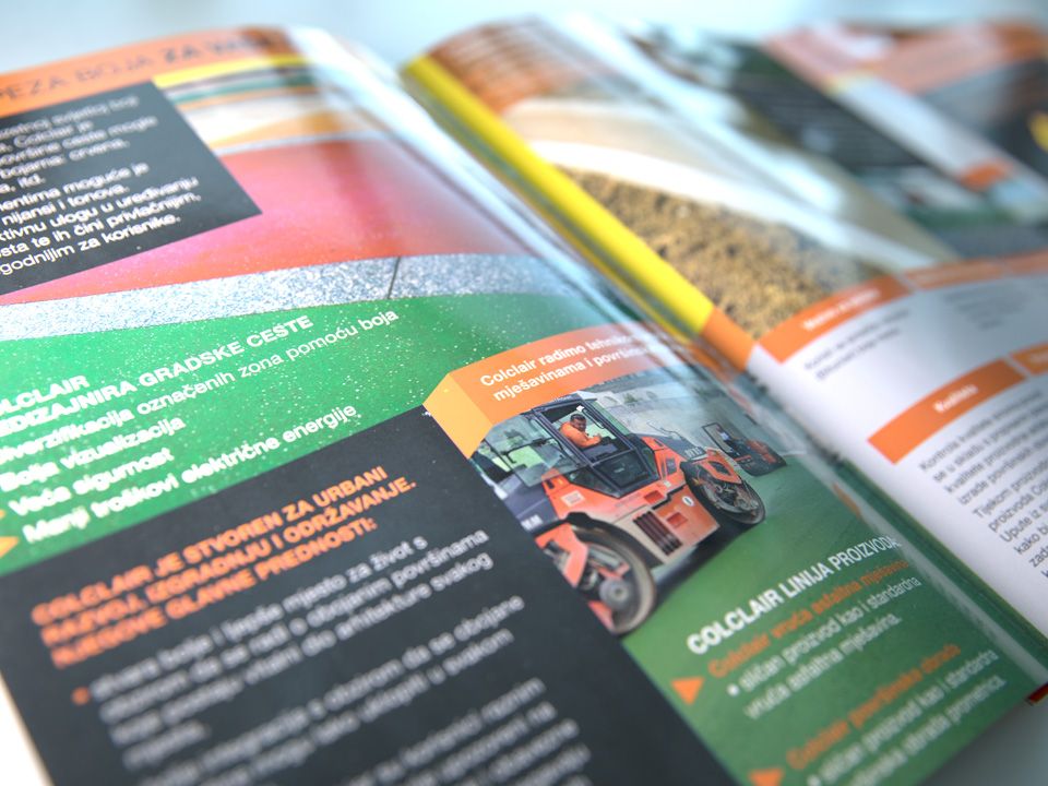 Brochure design and catalog design