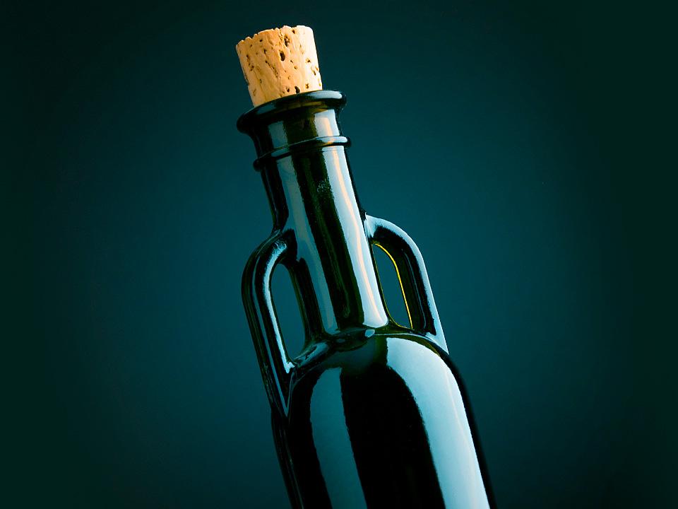 Bottles and glass photography