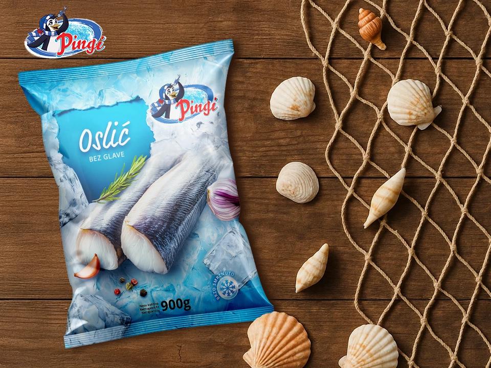 Ambalaža za smrznutu ribu Pingi