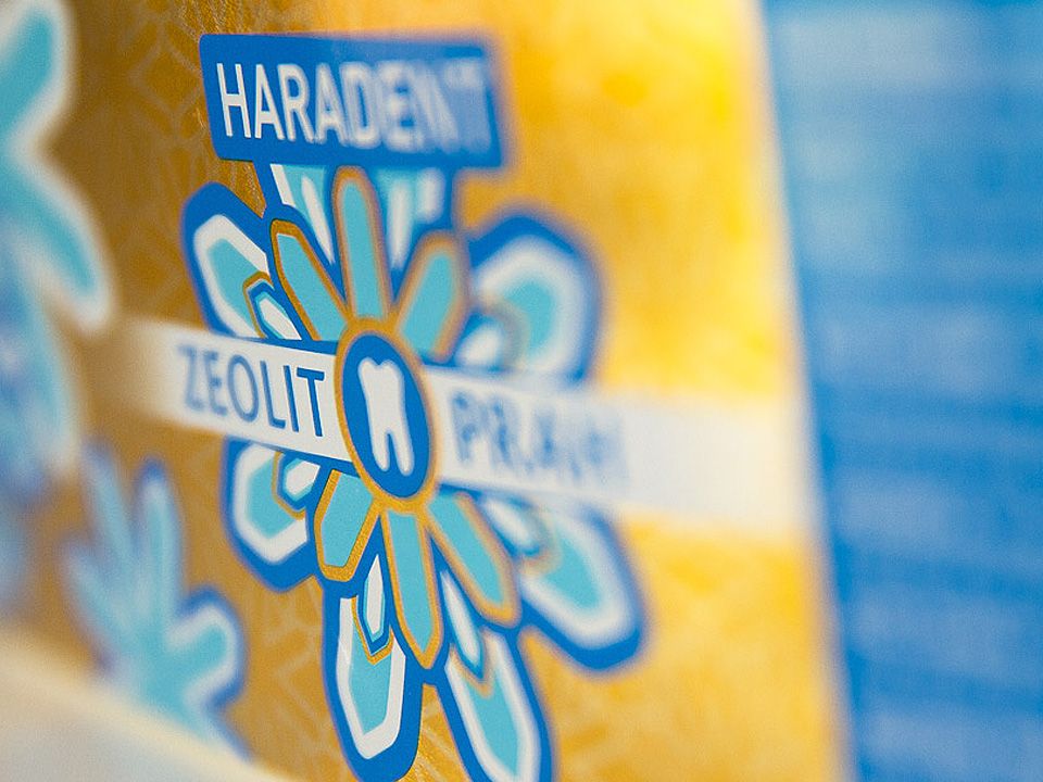 Haradent product line branding and packaging design