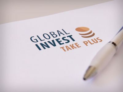 Logos and ads of Global Invest services
